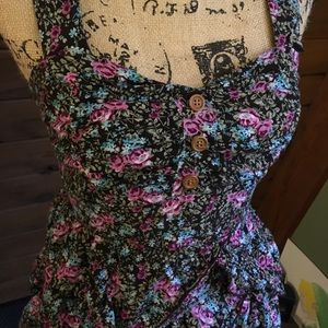 Floral mini dress